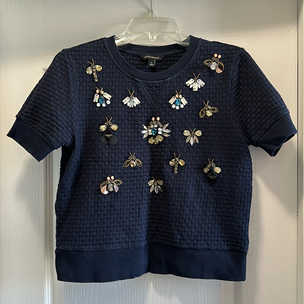 Banana Republic Embellished Top